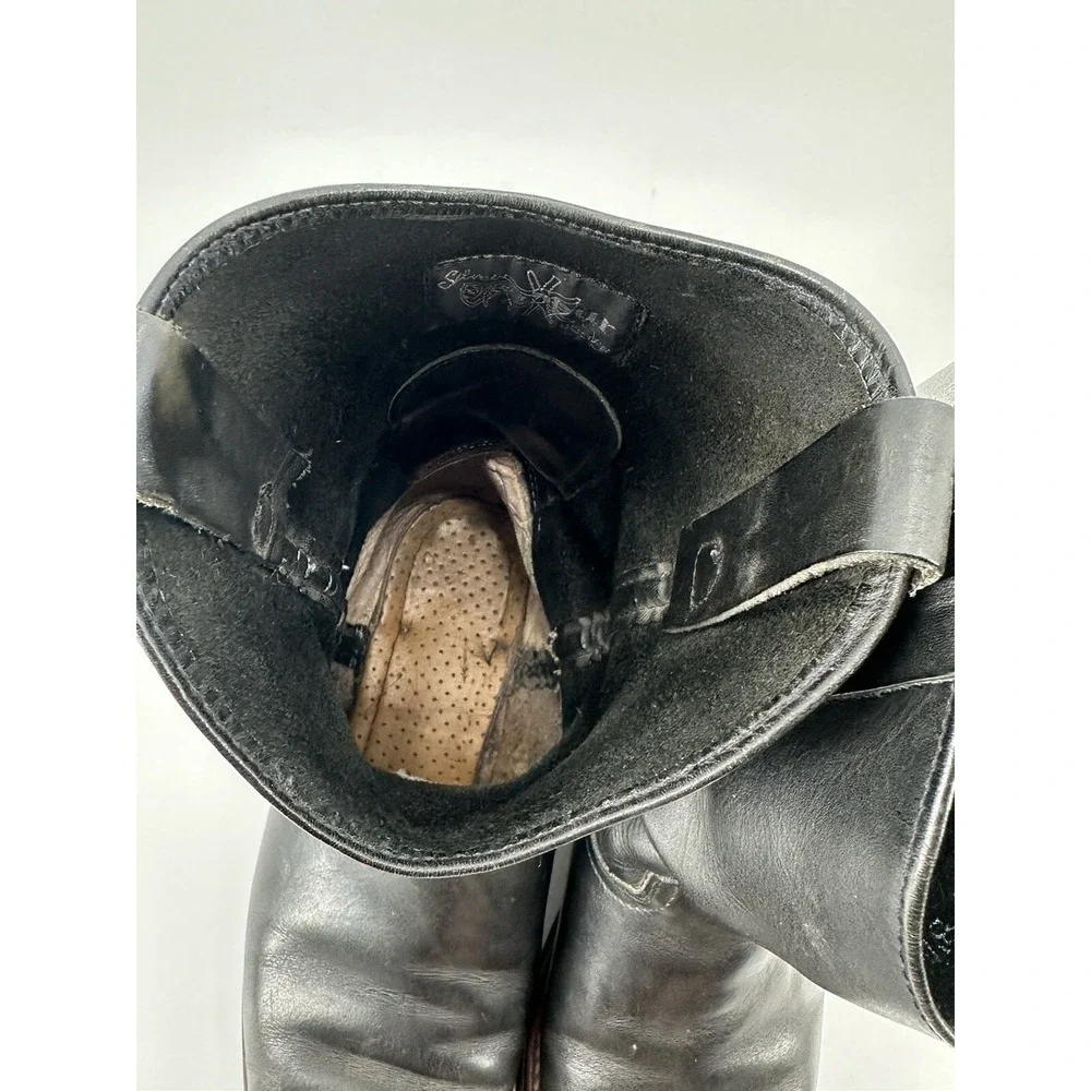 SILVER SPUR‎ MEN'S BOOTS BLACK SIZE 8.5